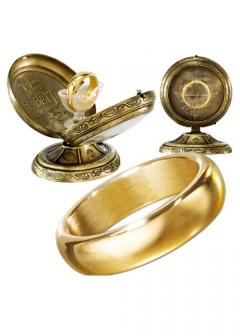 foto The Hobbit - The One Ring, gold plated